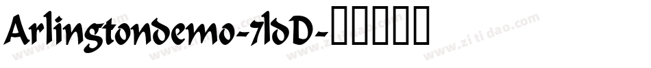 Arlingtondemo-7ldD字体转换