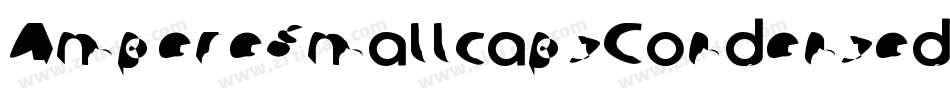 AmpereSmallcapsCondensedItalic-VBZ6字体转换