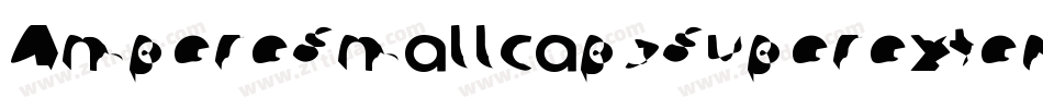 AmpereSmallcapsSuperextendedItalic-95jZ字体转换