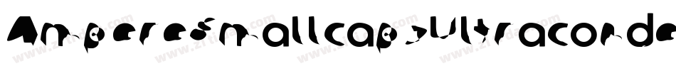 AmpereSmallcapsUltracondensedItalic-n9qR字体转换