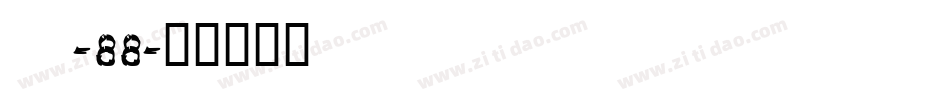 CfAnarchyRegular-E8m8字体转换