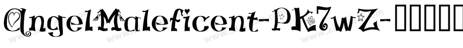 AngelMaleficent-PK7wZ字体转换