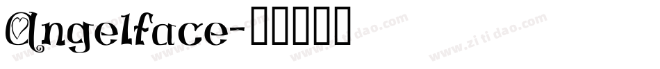 Angelface字体转换