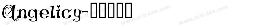 Angelicy字体转换