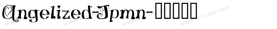 Angelized-Jpmn字体转换