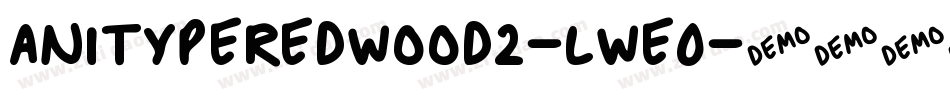 AnitypeRedwood2-lwE0字体转换