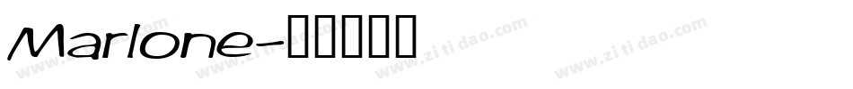 Marlone字体转换