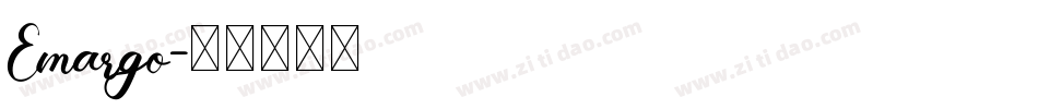 Emargo字体转换