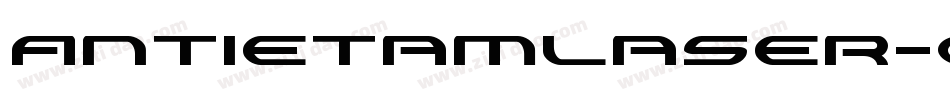 AntietamLaser-G9ra字体转换