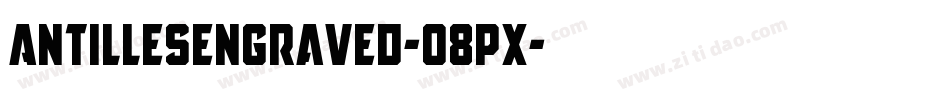 AntillesEngraved-o8px字体转换