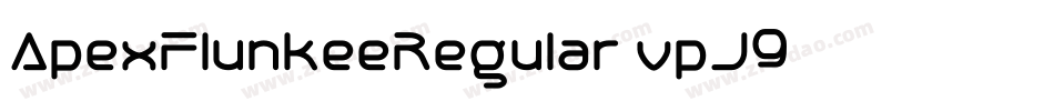 ApexFlunkeeRegular-vpJ9字体转换