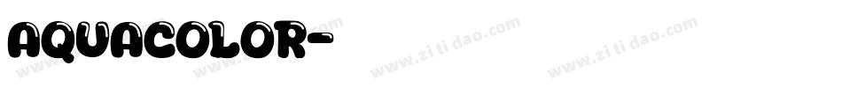 AquaColor字体转换