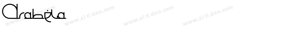 Arabela字体转换