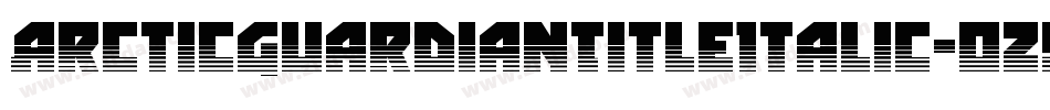 ArcticGuardianTitleItalic-oz9d字体转换