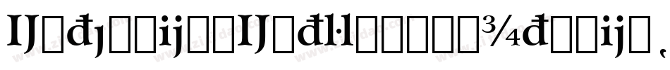 ExtensionExtraBoldItalic字体转换