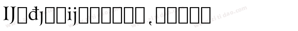 ExtensionBook字体转换