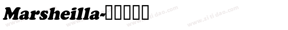 Marsheilla字体转换