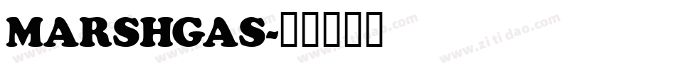 MARSHGAS字体转换