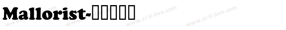 Mallorist字体转换