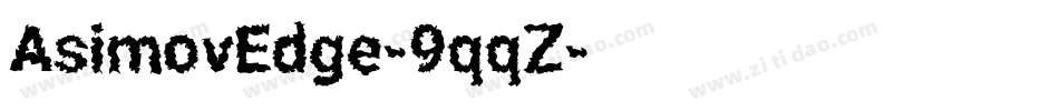 AsimovEdge-9qqZ字体转换