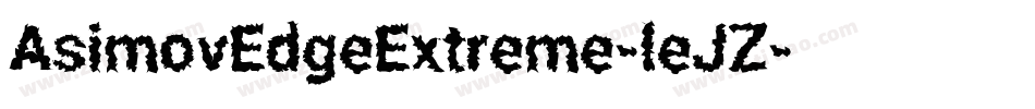 AsimovEdgeExtreme-leJZ字体转换