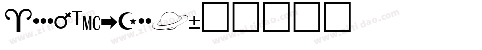 AstroOblique字体转换
