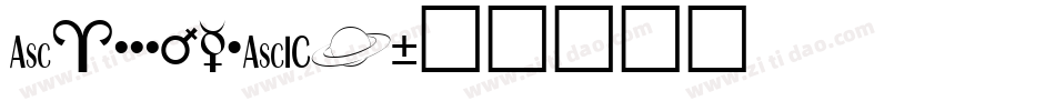 aAstroSpace字体转换