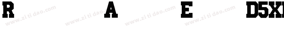 RumblesportAthleticEroded-D5XR字体转换 RumblesportAthleticEroded-D5XR字体转换