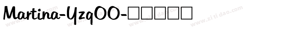 Martina-YzqOO字体转换