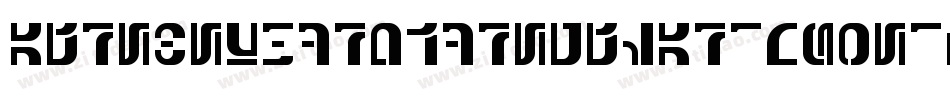 AurebeshDroidRegular-Mnwe字体转换