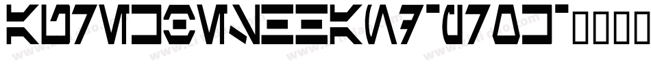 AurekBeshHand-pROK字体转换