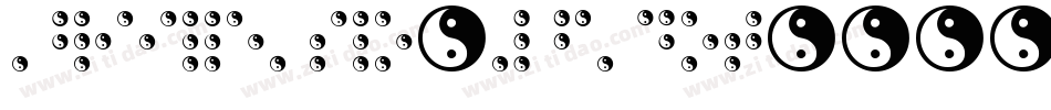 BrailleSlo-6Dot字体转换