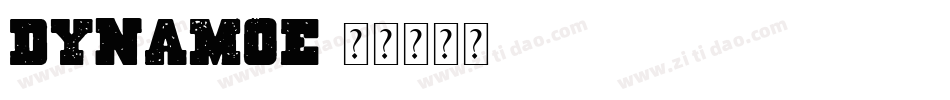 Dynamoe字体转换