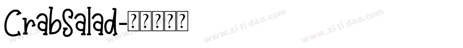 CrabSalad字体转换