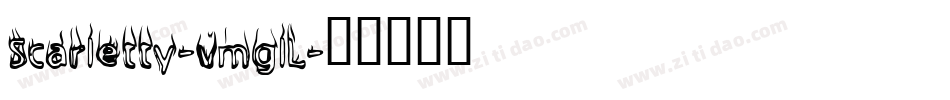 Scarletty-vmglL字体转换