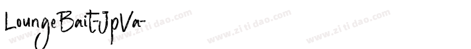 LoungeBait-JpVa字体转换