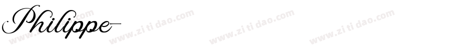 Philippe字体转换