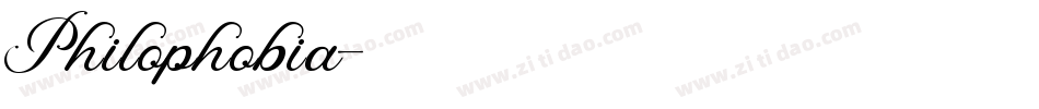 Philophobia字体转换