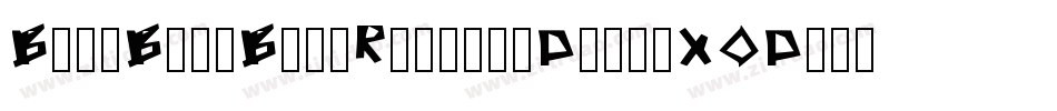 BangBangBangRegularDemo-XODa字体转换