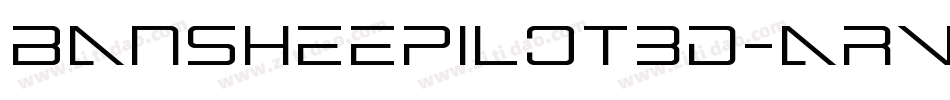 BansheePilot3D-aRVE字体转换