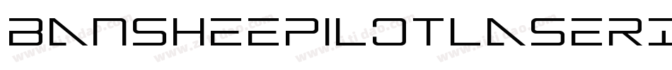 BansheePilotLaserItalic-9l92字体转换