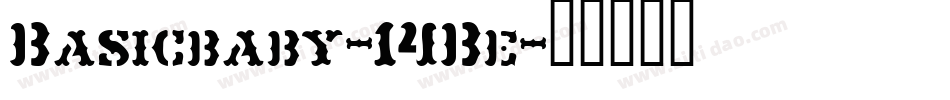 Basicbaby-14Be字体转换