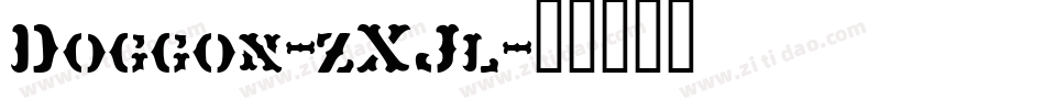 Doggon-zXJl字体转换