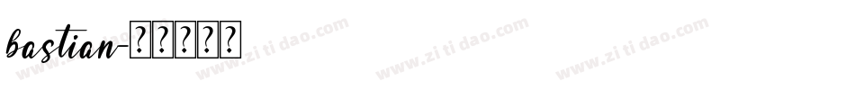 bastian字体转换