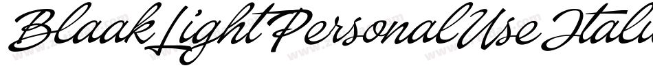BlaakLightPersonalUseItalic-yzrM字体转换 BlaakLightPersonalUseItalic-yzrM字体转换
