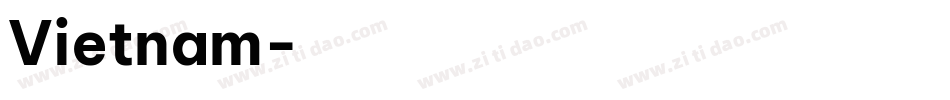 Vietnam字体转换