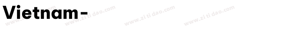 Vietnam字体转换