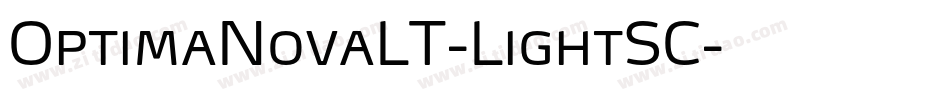 OptimaNovaLT-LightSC字体转换