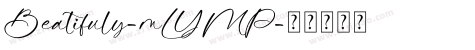 Beatifuly-mLYMP字体转换