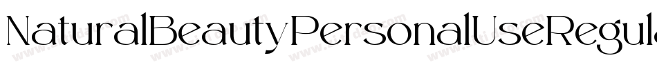 NaturalBeautyPersonalUseRegular-MR8J字体转换 NaturalBeautyPersonalUseRegular-MR8J字体转换